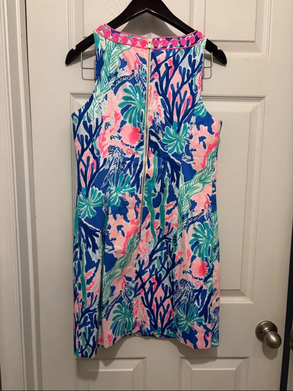 LILLY PULITZER
Womens Gabby Shift Dress In Multi Jet Stream - Picture 5 of 5